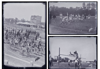 Compétitions sportives de la communauté arménienne en France. Photographies de Krikor Djololian-Arax. 