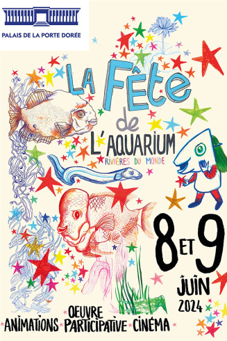 Affiche fête de l'Aquarium 2024